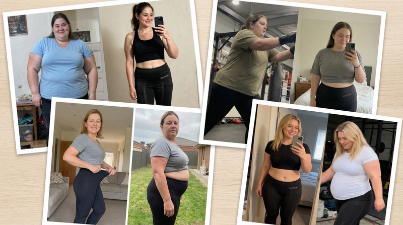 Woman seeing results