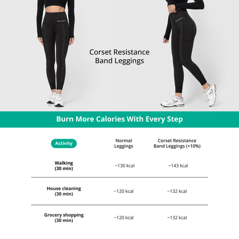 Corset Resistance Band Leggings