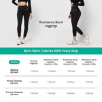 2 x Resistance Band Leggings (Buy 1 & Get 1 Free)