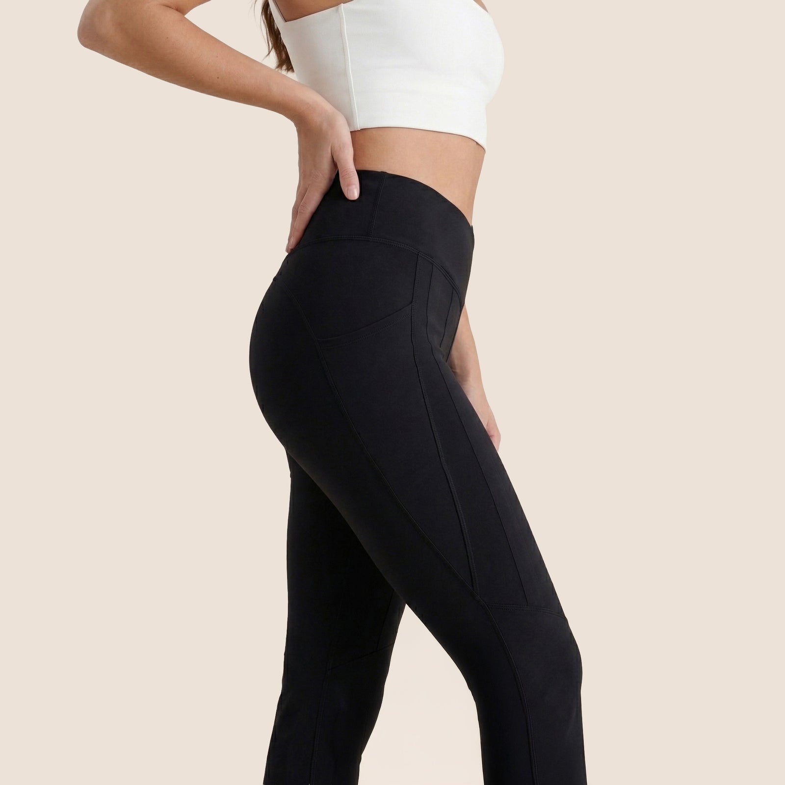 Flared Resistance Band Leggings