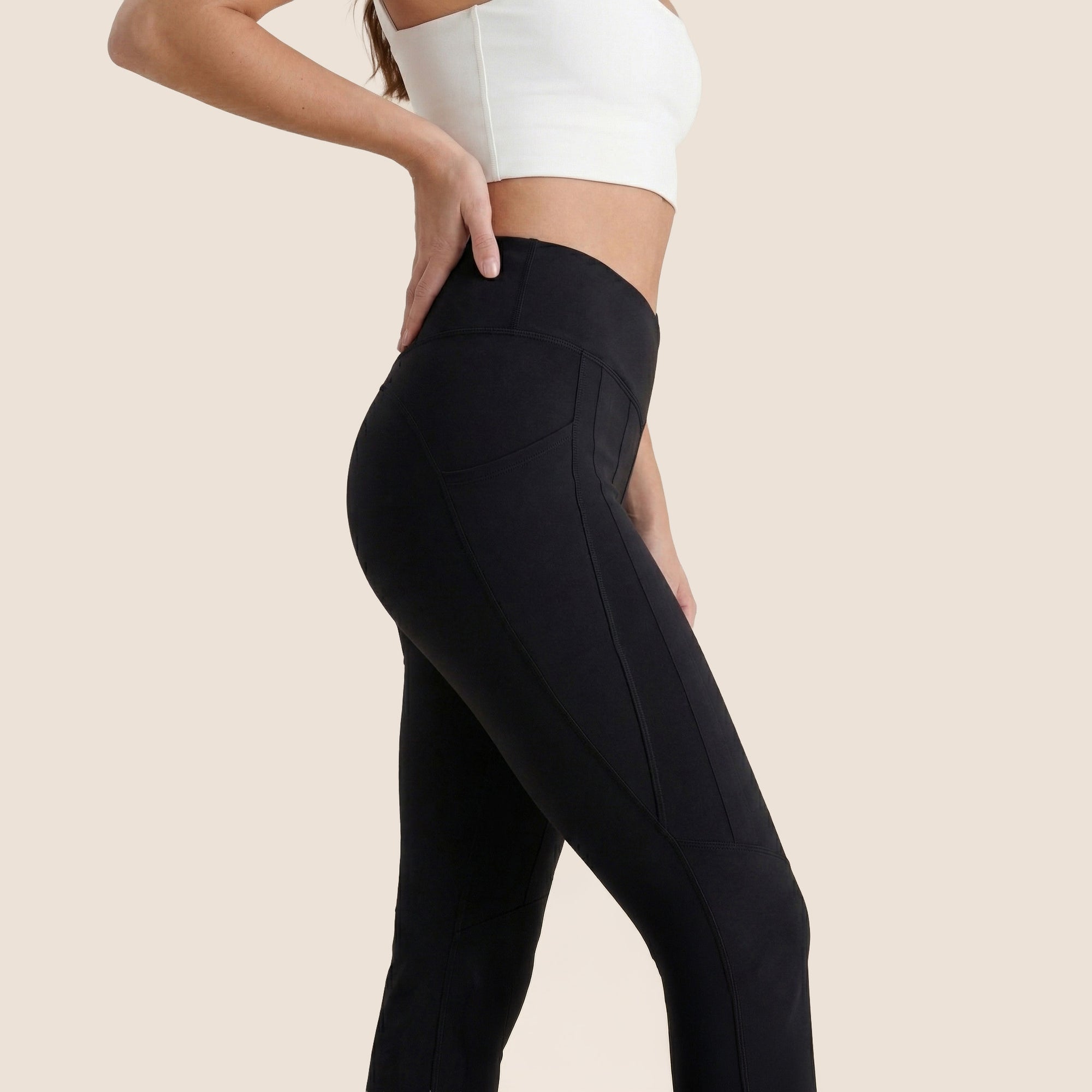 Flared Resistance Band Leggings