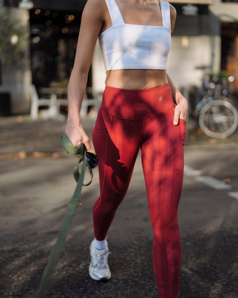 Active woman outdoors